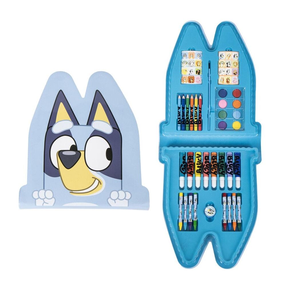 Set papeleria coloreable Bluey CERDÁ