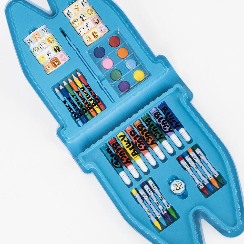 Set papeleria coloreable Bluey CERDÁ