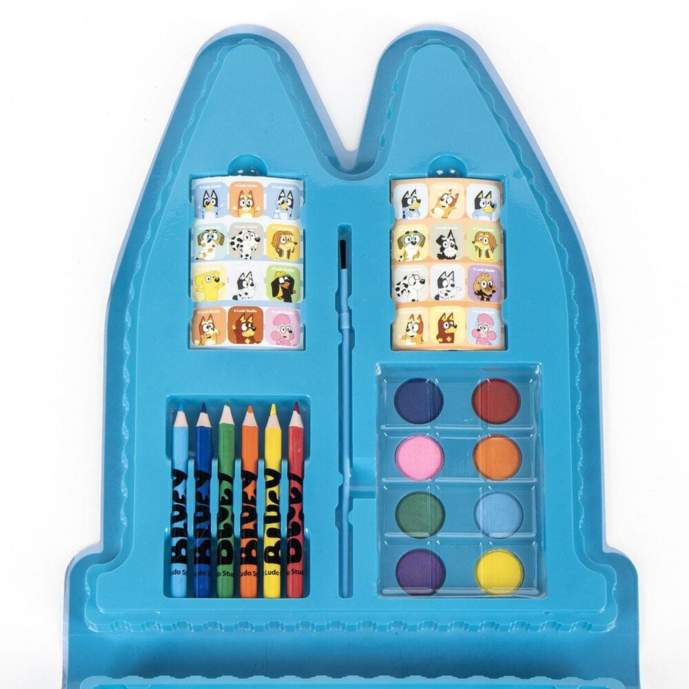 Set papeleria coloreable Bluey CERDÁ