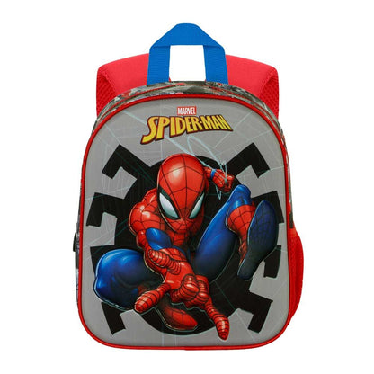 Mochila 3D Symbol Spiderman Marvel 31cm KARACTERMANIA