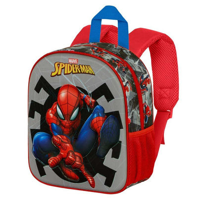 Mochila 3D Symbol Spiderman Marvel 31cm KARACTERMANIA