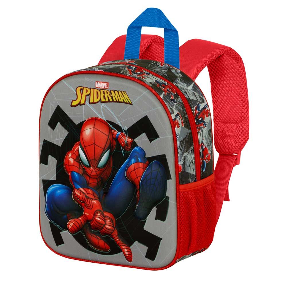 Mochila 3D Symbol Spiderman Marvel 31cm KARACTERMANIA