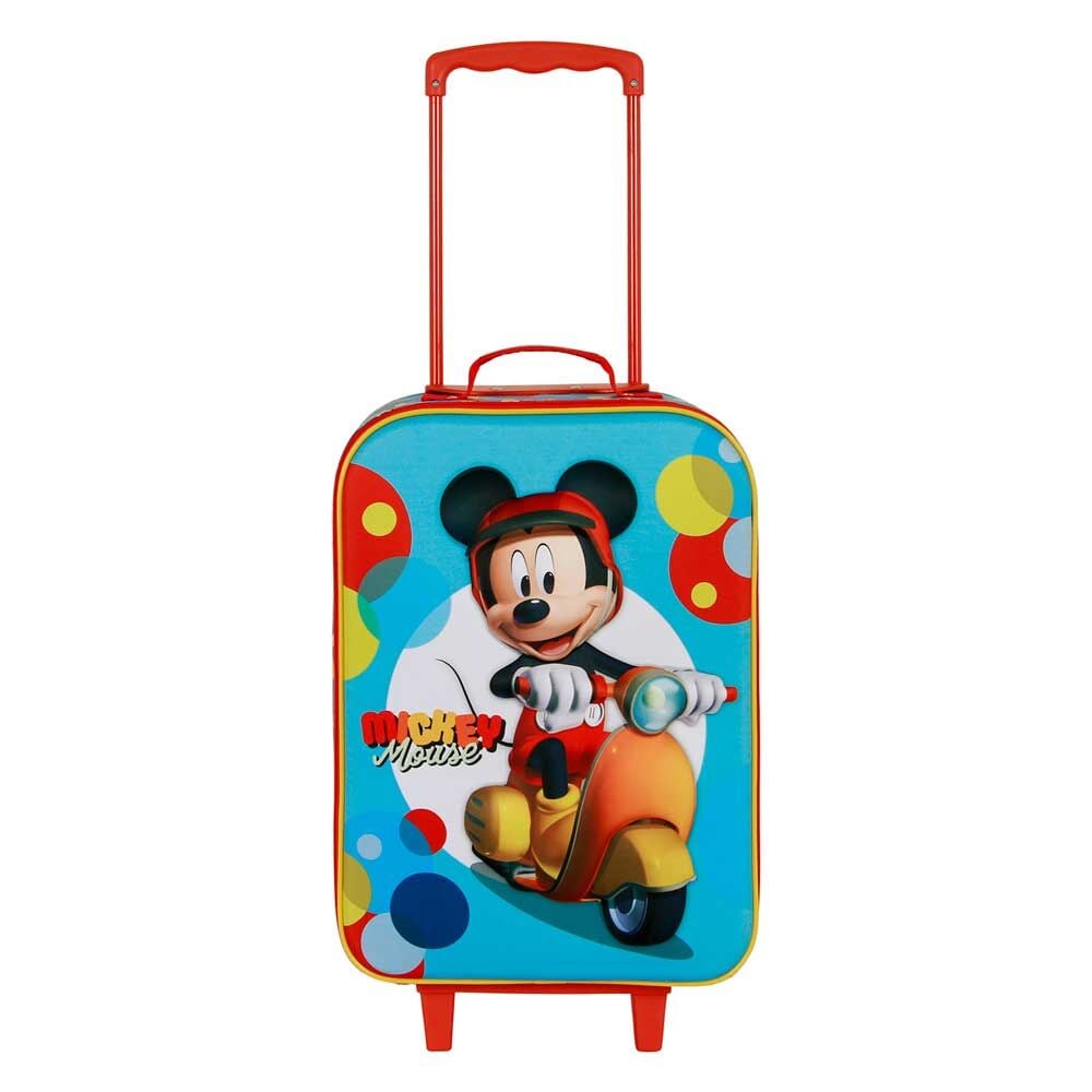 Maleta trolley 3D Scooter Mickey Disney 52cm KARACTERMANIA