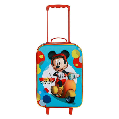 Maleta trolley 3D Scooter Mickey Disney 52cm KARACTERMANIA