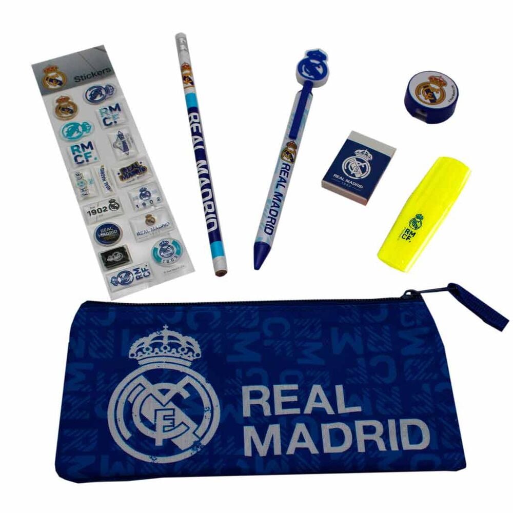 Set papeleria Real Madrid 7pzs CYP BRANDS