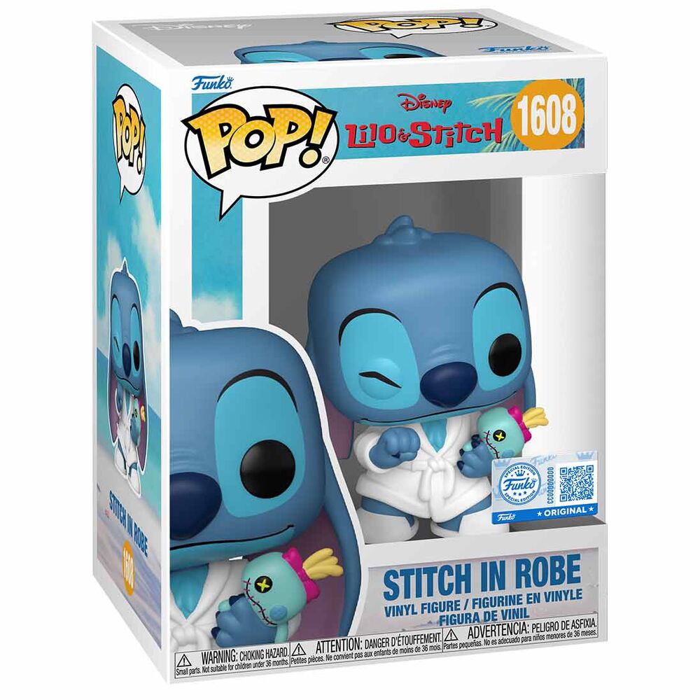 Figura POP Disney Lilo & Stitch - Stitch in Robe FUNKO