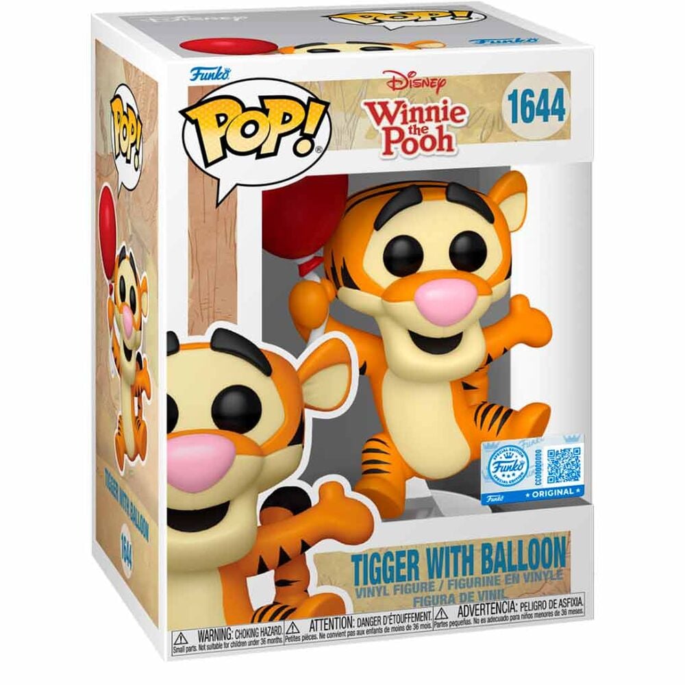 Figura POP Disney Winnie the Pooh Tigger with Ballon FUNKO