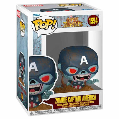 Figura POP Marvel - Marvel Zombies Capitan America FUNKO