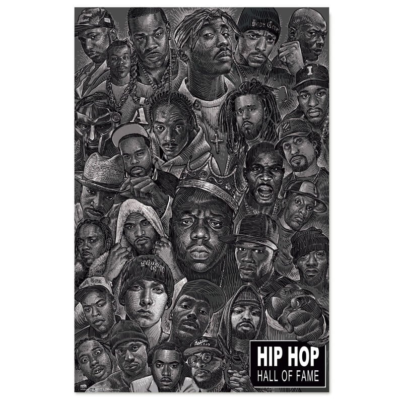 Poster Todas las Estrellas Hip Hop ERIK