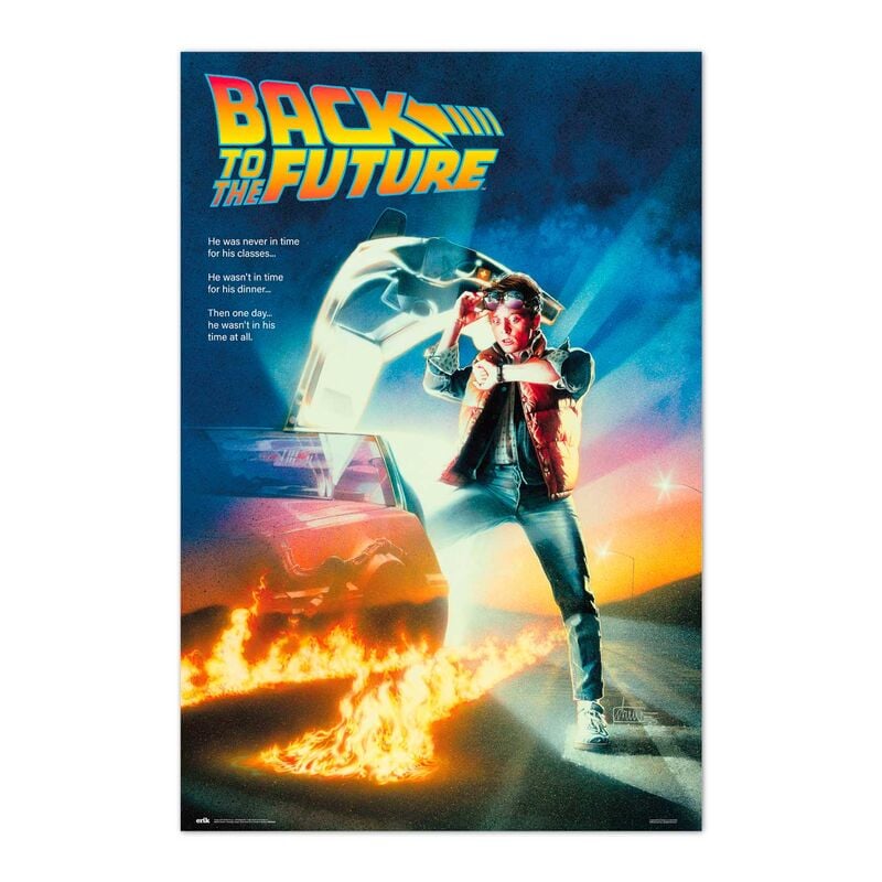 Poster Regreso al Futuro ERIK