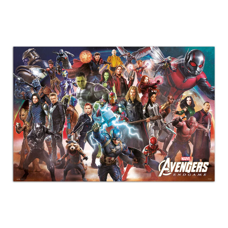 Poster Endgame Los Vengadores Avengers Marvel ERIK