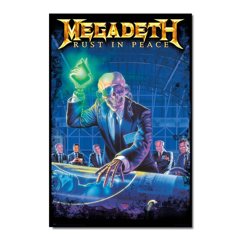 Poster Megadeth Rust in Peace ERIK