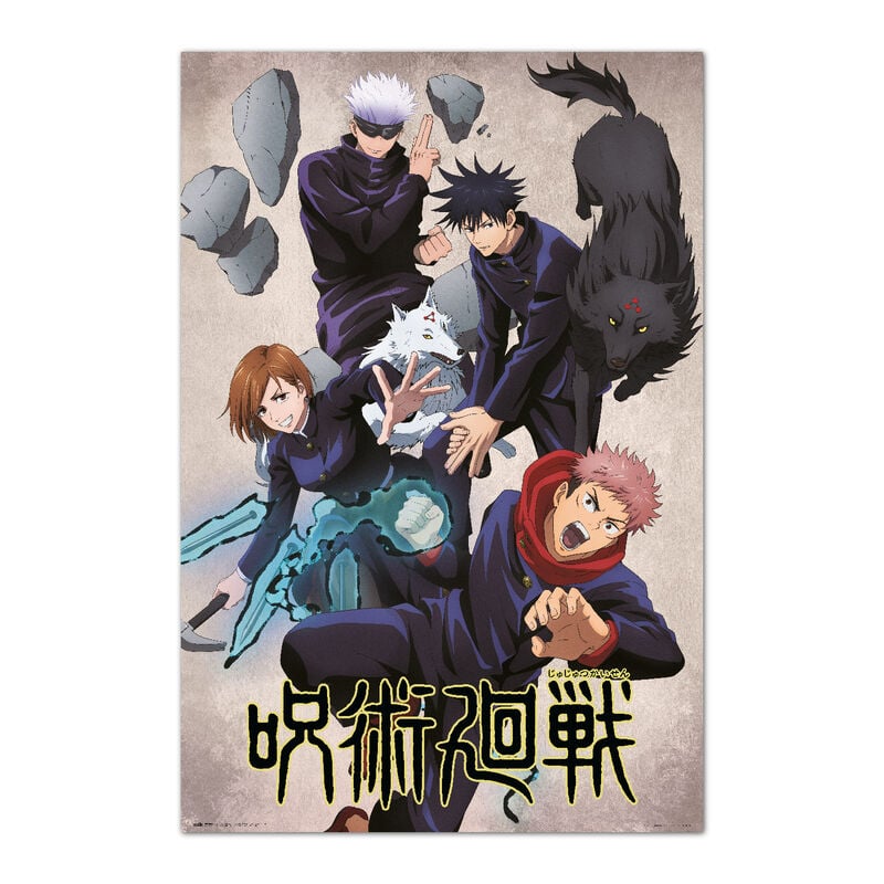 Poster Jujutsu Kaisen ERIK