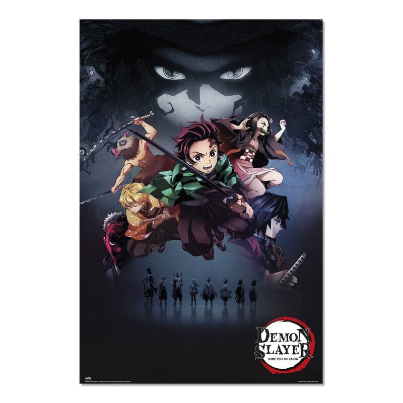 Poster Demon Slayer Kimetsu no Yaiba ERIK