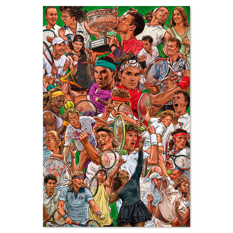 Poster Leyendas del Tenis ERIK