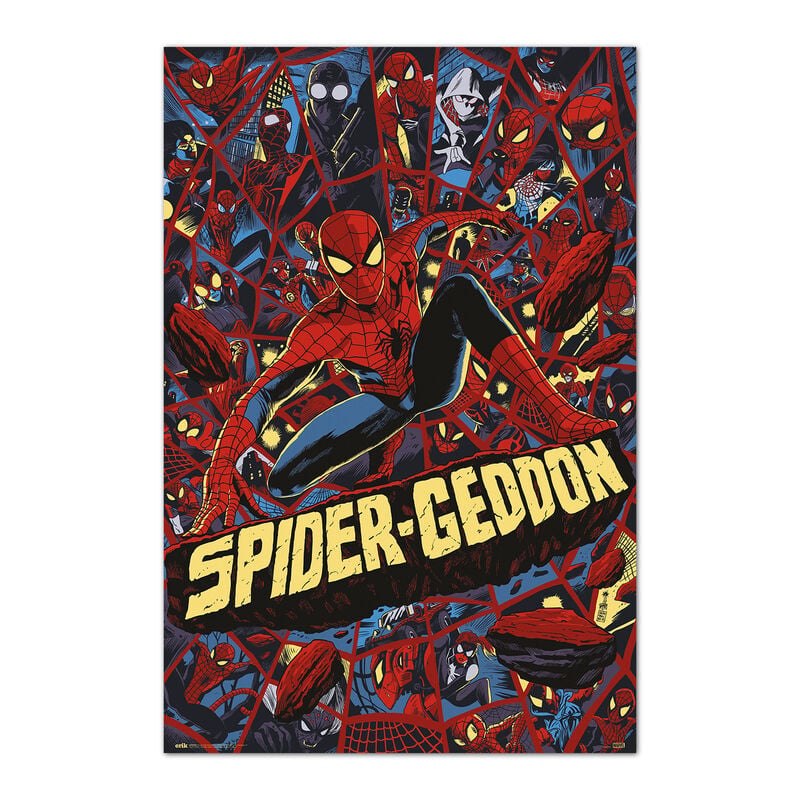 Poster Spider-Geddon Spiderman Marvel ERIK