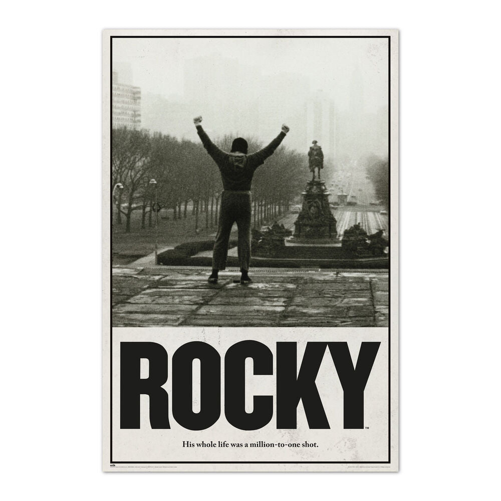 Poster Una Oportunidad Entre un Millon Rocky Balboa ERIK