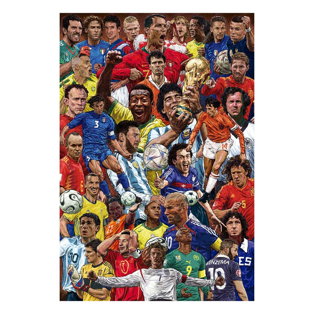 Poster Leyendas del Fubtol ERIK
