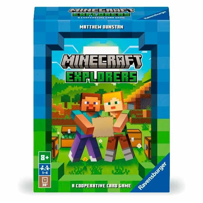 Juego cartas Explorers Minecraft español RAVENSBURGER