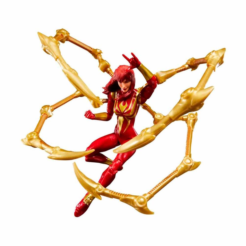 Figura Mary Jane Watson Iron Spider Magic The Gathering Spider-Man Marvel 15cm HASBRO