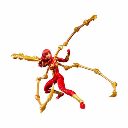 Figura Mary Jane Watson Iron Spider Magic The Gathering Spider-Man Marvel 15cm HASBRO