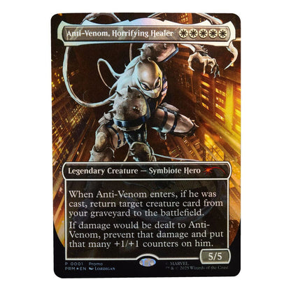 Figura Agent Anti-Venom Magic The Gathering Spider-Man Marvel 15cm HASBRO