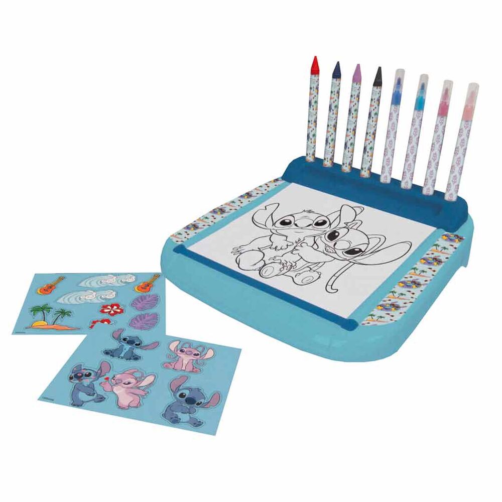 Estacion Dibujo Roll & Go Stitch Disney CYP BRANDS