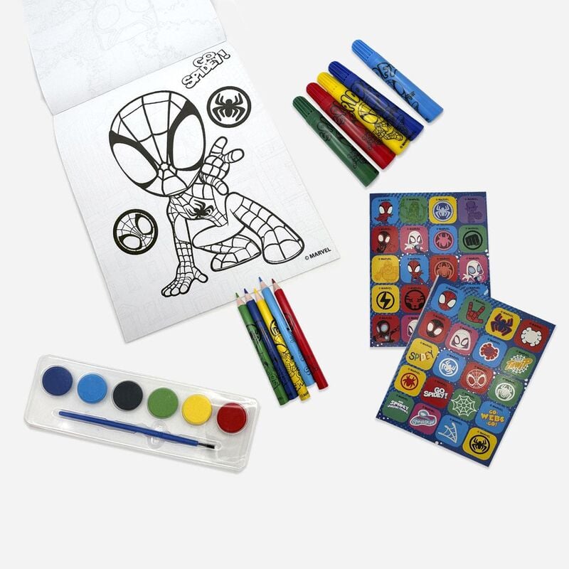 Set papeleria mochila Spidey Marvel CERDÁ