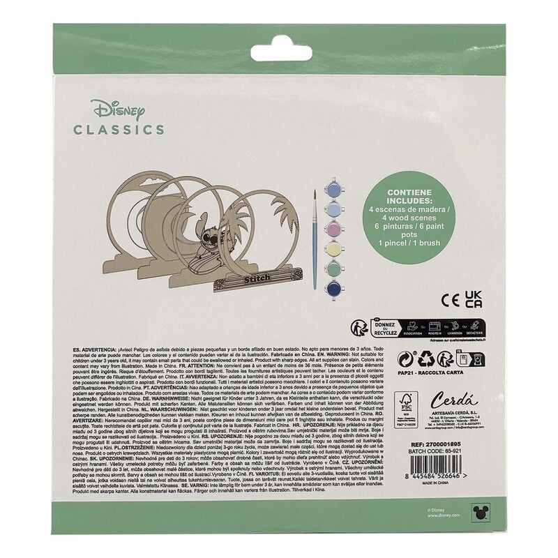 Figura coloreable Stitch Disney CERDÁ