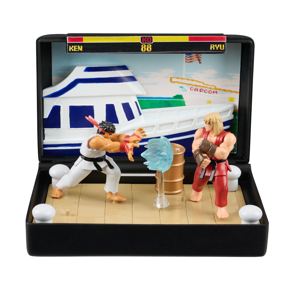 Diorama Mega Drive Street Figther Console Heroes CONSOLE HEROES