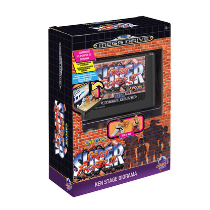 Diorama Mega Drive Street Figther Console Heroes CONSOLE HEROES