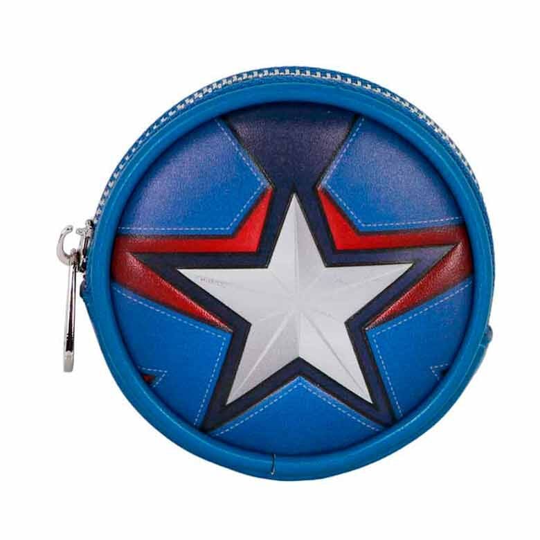 Monedero Coura Capitan America Marvel KARACTERMANIA