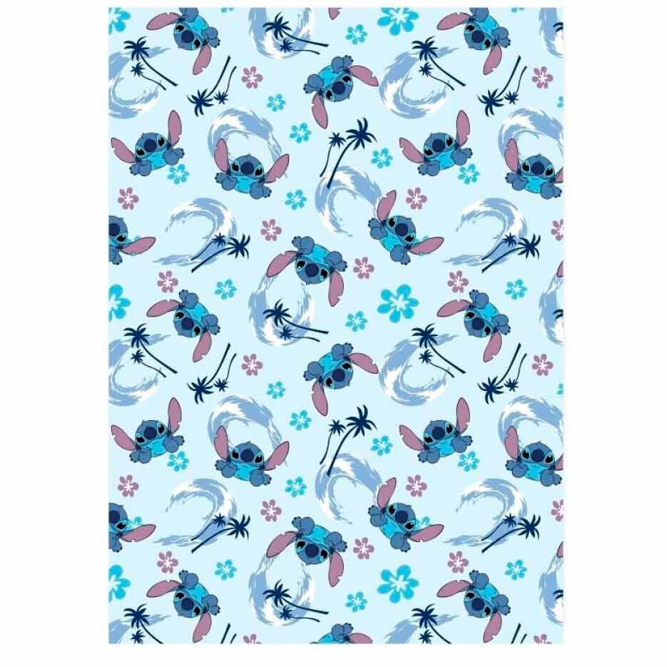 Manta coralina Stitch Disney 110x140cm DISNEY