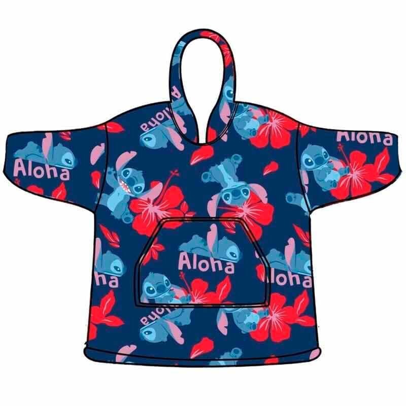 Bata sudadera oversize Stitch Disney infantil DISNEY