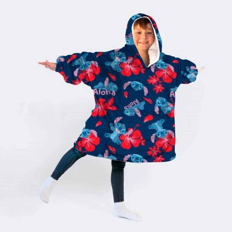 Bata sudadera oversize Stitch Disney infantil DISNEY