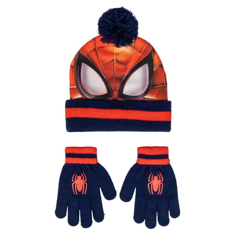 Set gorro y guantes Spiderman Marvel CERDÁ