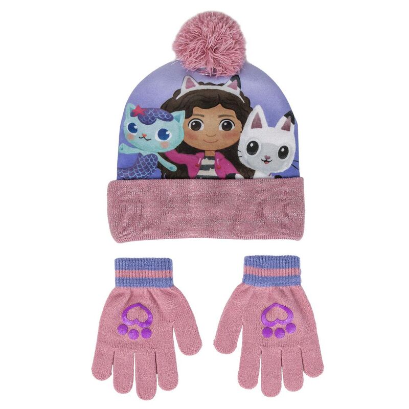 Set gorro y guantes La Casa de Muñecas de Gabby CERDÁ