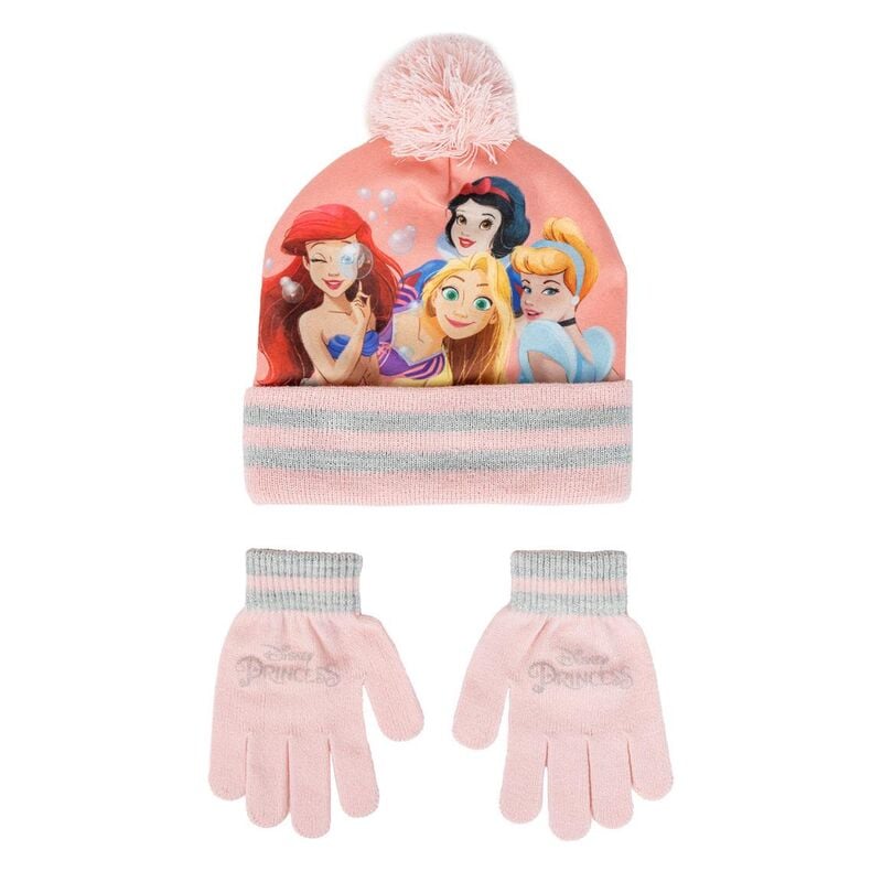 Set gorro y guantes Princesas Disney CERDÁ