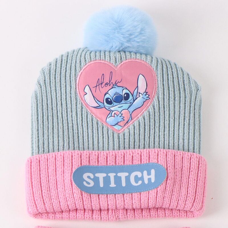 Conjunto gorro guantes bufanda Stitch Disney CERDÁ