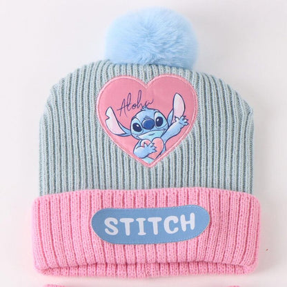 Conjunto gorro guantes bufanda Stitch Disney CERDÁ