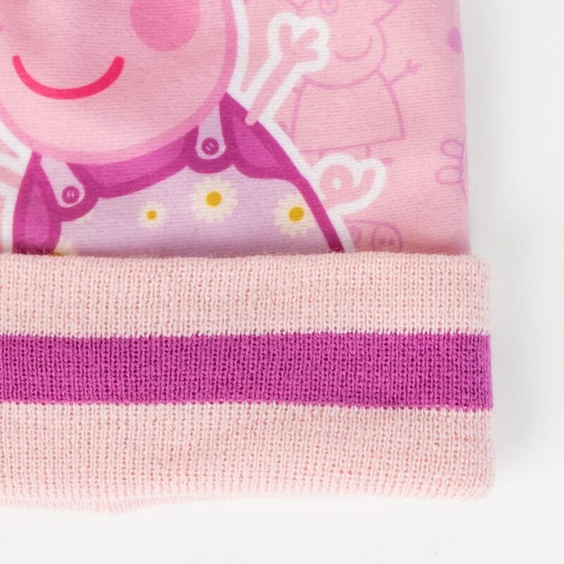Set gorro y guantes Peppa Pig CERDÁ