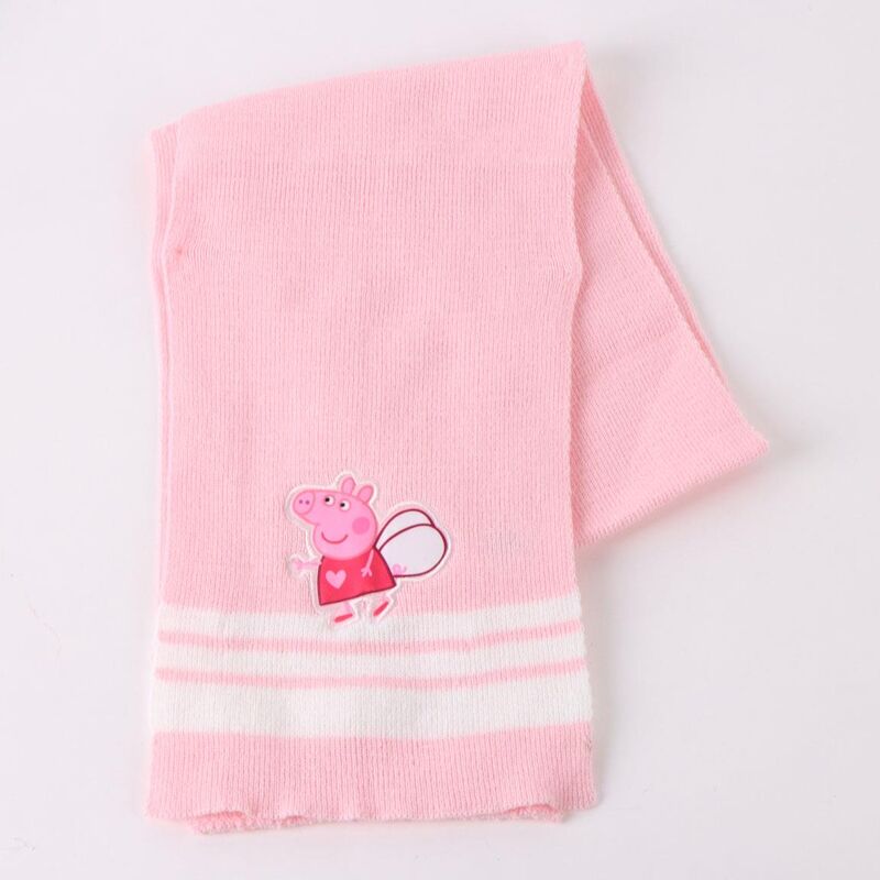 Conjunto gorro guantes bufanda Peppa Pig CERDÁ
