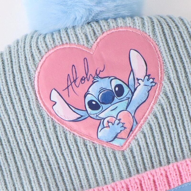 Conjunto gorro guantes bufanda Stitch Disney CERDÁ