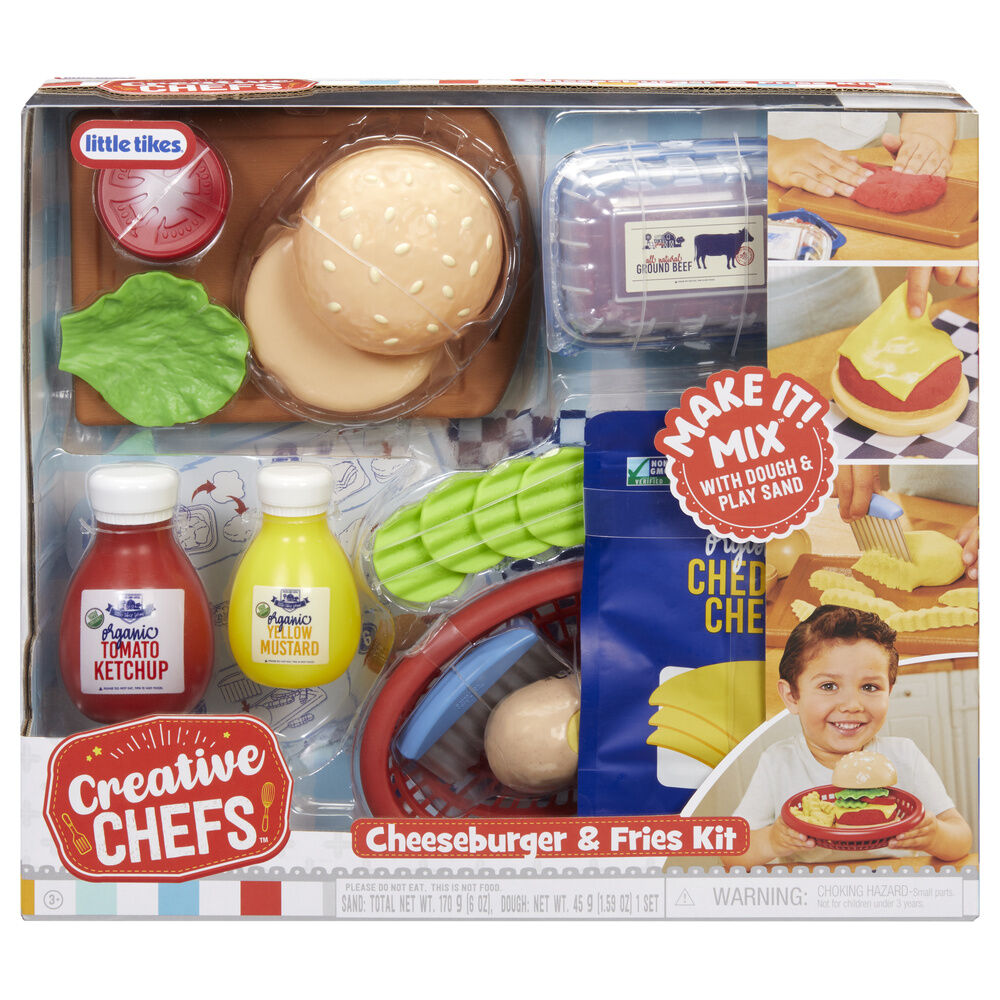 Kit Hamburguesa Creative Chefs LITTLE TIKES