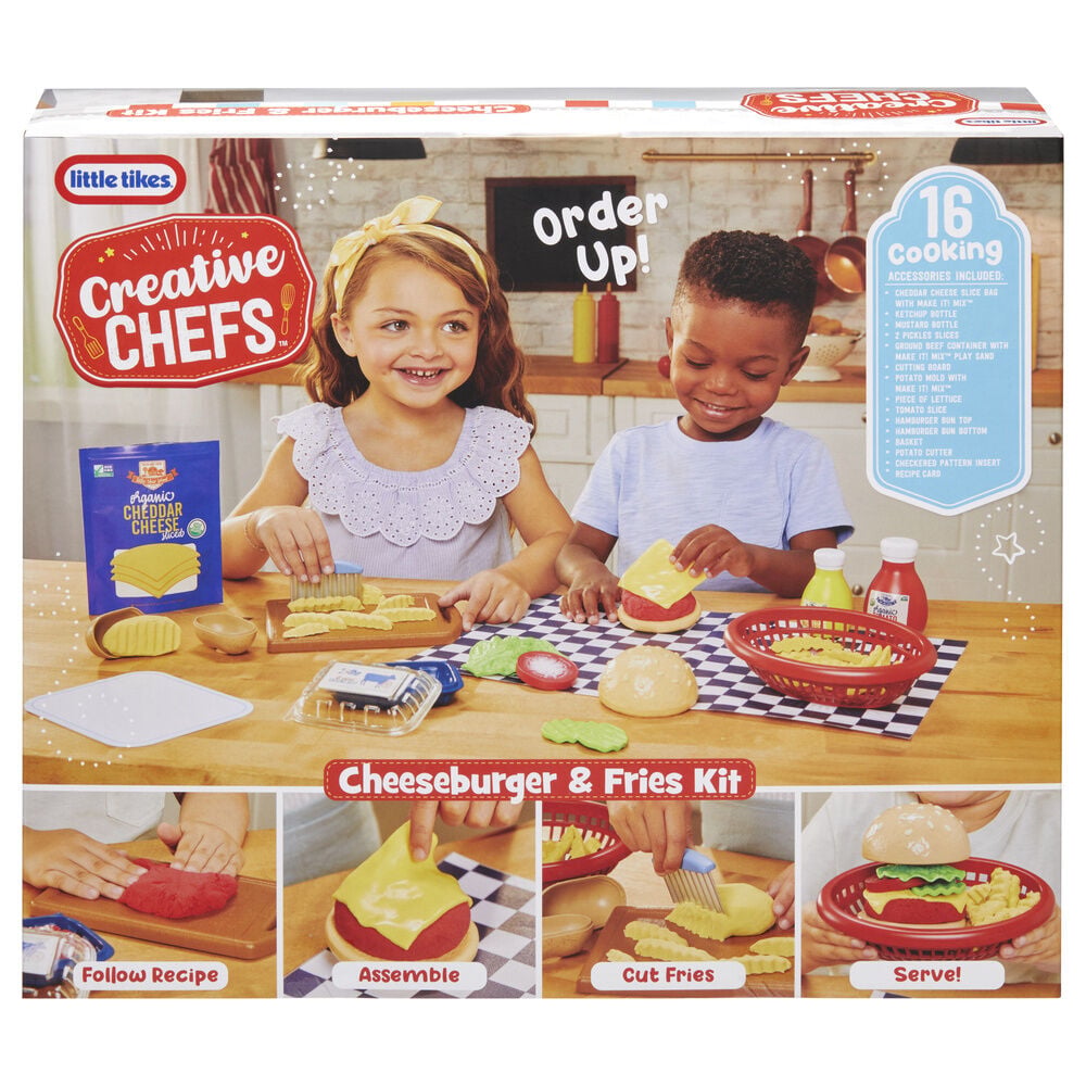 Kit Hamburguesa Creative Chefs LITTLE TIKES