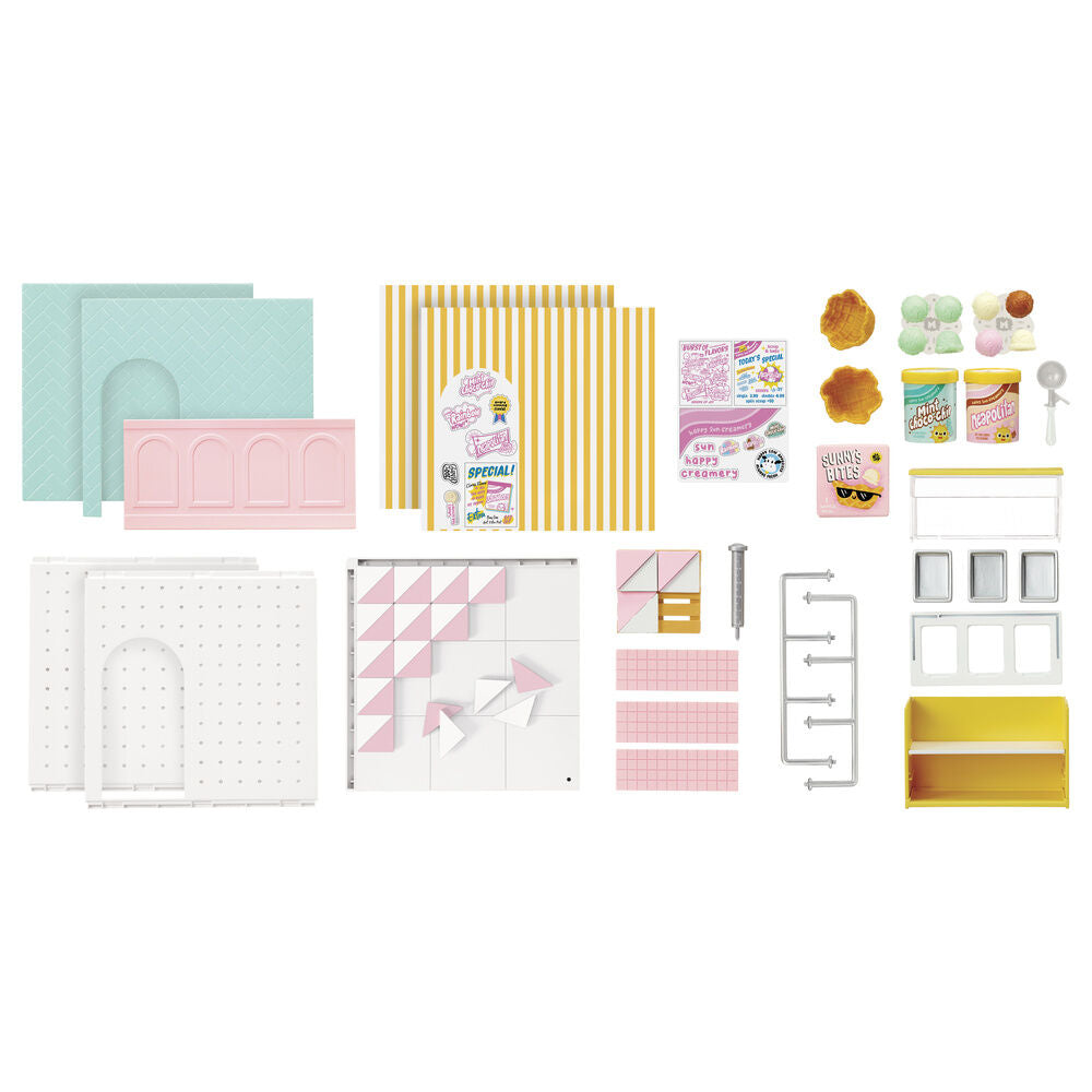 Playset Miniverse Make It Mini Spaces Heladeria MGA