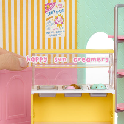 Playset Miniverse Make It Mini Spaces Heladeria MGA