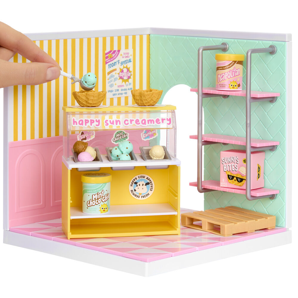 Playset Miniverse Make It Mini Spaces Heladeria MGA