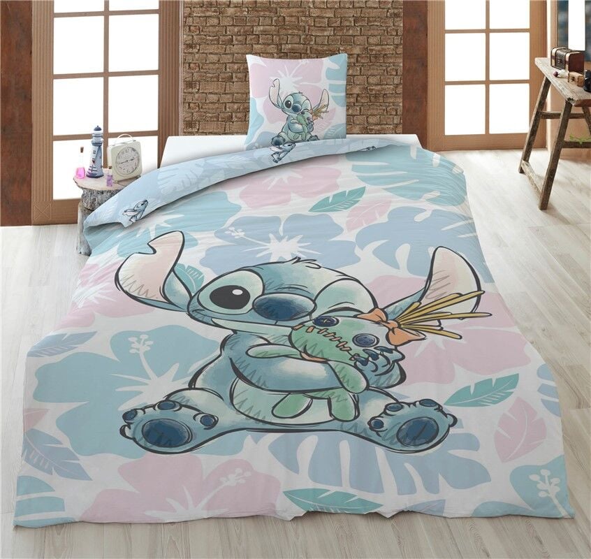 Funda nordica Stitch Disney cama 90cm policotton DISNEY