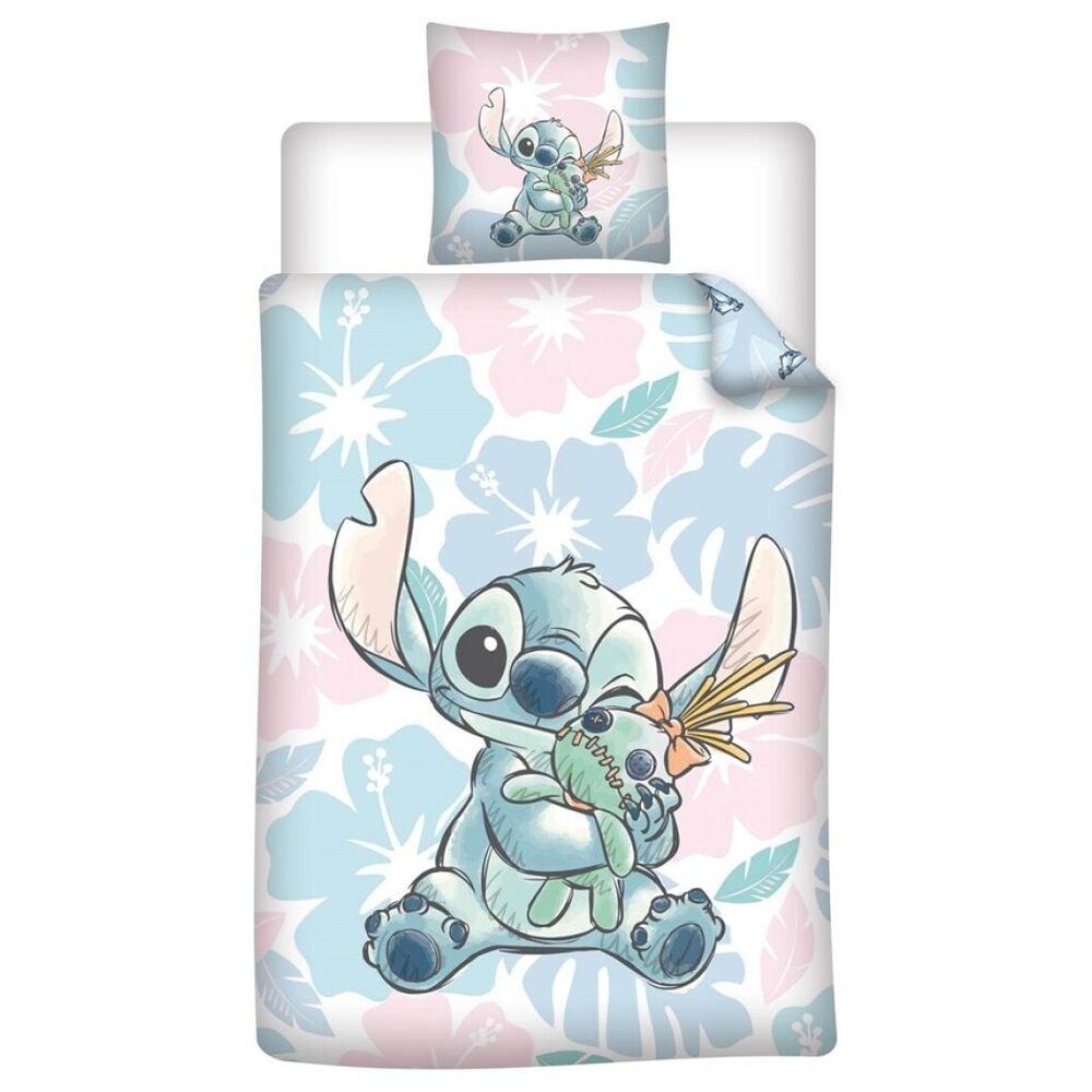 Funda nordica Stitch Disney cama 90cm policotton DISNEY
